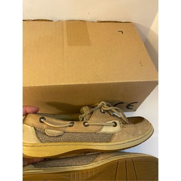 Sperry Top Sider loafers size 8.5 tan color - Picture 4 of 5